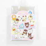 CRUX Tama and Friends x Sanrio Characters Book-Style Pata-Pata Mini Memo Pad [CR130202] - Pink
