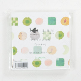Seitousha Block Memo Pad 2025 Spring/Summer New Work [BM-505] - Cookie
