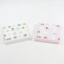 Seitousha Block Memo Pad 2025 Spring/Summer New Work [BM-510] - Strawberry Daifuku