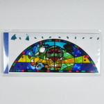 Studio Ghibli Stained Glass One-Stroke Paper [Ghibli Museum, Mitaka LIMITED] - Neko Bus