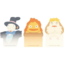 Studio Ghibli Die-Cut Sticky Memo [0723-10] - Howl's Moving Castle