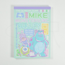 Sun-Star x Disney Pixar A6 Memo Pad [S2616750] - Monsters Inc.