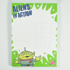 Sun-Star x Disney Pixar A6 Memo Pad [S2802228] - Aliens in Action