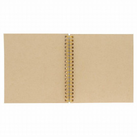 Sun-Star Stationery mizutama Ring Scrapbook [S8102910] - Retro Pattern