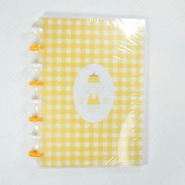 Sun-Star Stationery Ring Notebook A5 Size x mizutama [S2642875] - Yellow