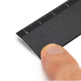 Luddite Aluminum Ruler This Industrial A6063 Yellow Knife Luddite Aluminum Ruler This Industrial A6063 Yellow Knife