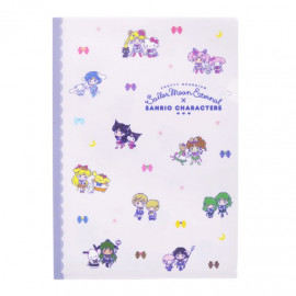 Sun-Star Stationery Sanrio Characters x Pretty Guardian Sailor Moon Eternal A4 Clear File Folder [S2134349] - B