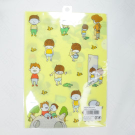 Shinsuke Yoshitake A4-Size Clear File Folder [Moretarou to Nakamatachi]