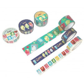 Furukawashiko x Mary Chocolate Masking Tape and Mini Letter Set