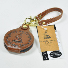 KAMIO JAPAN Sliding Magnifying Glass Moomin [Little My and Flower Scandinavia]