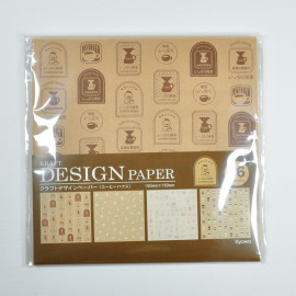 Kyowa Kraft Design Paper - Coffee House