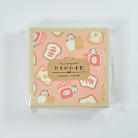 Papier Platz x Mizutama Mini Origami Paper with Box - Mizutama Bread Factory 