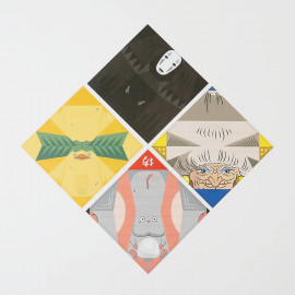 Studio Ghibli Museum, Mitaka LIMITED Origami Paper - Sprited Away  Studio Ghibli Museum, Mitaka LIMITED Origami Paper - Sprited Away