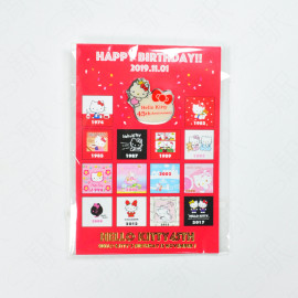 Sanrio Pin Badge - Hello Kitty 45th Anniversary