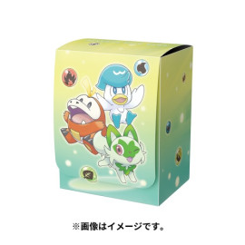 Pokemon Center Exclusive Card Game Deck Case (Sprigatito & Fuecoco & Quaxly) Pokemon Center Exclusive Card Game Deck Case (Sprigatito & Fuecoco & Quaxly)