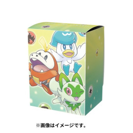 Pokemon Center Exclusive Card Game Deck Case (Sprigatito & Fuecoco & Quaxly) Pokemon Center Exclusive Card Game Deck Case (Sprigatito & Fuecoco & Quaxly)