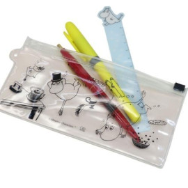 Sun-Star Stationery Marker, Ballpen and Ruler Set [S4479998] - Moomin Ivory