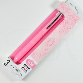 Disney Store Exclusive x Mitsubishi Pencil Uni Jetstream Slim Compact 3-Color Pen Holder with Refills [Ariel]