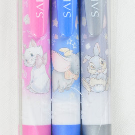 Disney Store Exclusive x Zebra Sarasa Clip Set 0.5mm Ballpen - Marie, Dumbo, Tonsuke Disney Store Exclusive x Zebra Sarasa Clip Set 0.5mm Ballpen - Marie, Dumbo, Tonsuke