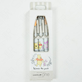 Disney Store Exclusive x Mitsubishi Pencil Uni-Ball One 0.38mm [Winnie the Pooh Set]