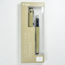 Pilot LIGHTIVE Fountain Pen MEDUIM Point Limited Edition [P-FLT23-1-KAM] - Khaki
