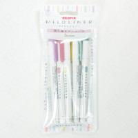 Zebra Mildliner 5-Color Set [WKT7-5C-OT] Calm Mild Set