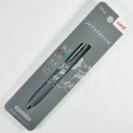 Mitsubishi Pencil Uni Jetstream 4-Color Ballpoint Pen and Mechanical Pencil x Disney - Mickey Grey