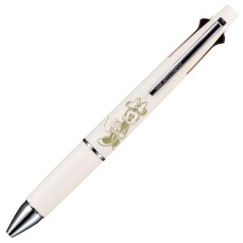 Mitsubishi Pencil Uni Jetstream 4-Color Ballpoint Pen and Mechanical Pencil x Disney - Minnie White Mitsubishi Pencil Uni Jetstream 4-Color Ballpoint Pen and Mechanical Pencil x Disney - Minnie White