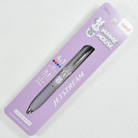 Mitsubishi Pencil Uni Jetstream 4-Color Ballpoint Pen and Mechanical Pencil x Disney Retro Pop 100th Anniversary - Minnie