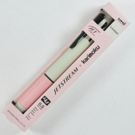 Mitsubishi Pencil Uni Jetstream 4&1 4-Color Ballpen and Mechanical Pencil x karimoku - Pink