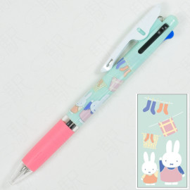 Mitsubishi Pencil Uni Jetstream 3-Color Ballpoint Pen 0.5mm x BSS Kutsuwa [EB374C] - Miffy