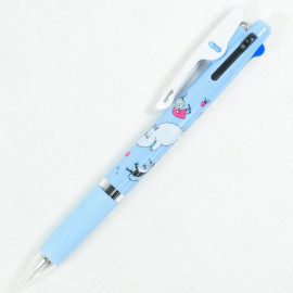 Mitsubishi Pencil Uni Jetstream 3-Color Ballpoint Pen 0.5mm x Kamio Japan CUTE MODEL - Moomin