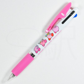 Mitsubishi Pencil Uni Jetstream 3-Color Ballpoint Pen 0.5mm x Kamio Japan CUTE MODEL Kirby - Pink Puffy and Power Mitsubishi Pencil Uni Jetstream 3-Color Ballpoint Pen 0.5mm x Kamio Japan CUTE MODEL Kirby - Pink Puffy and Power