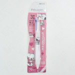 Mitsubishi Pencil Uni Jetstream 3-Color Ballpoint Pen 0.5mm x BSS Kutsuwa Peanuts Snoopy [ES515C] Pink