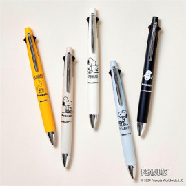 Mitsubishi Pencil Uni Jetstream 4-Color Ballpoint Pen and Mechanical Pencil x Peanuts Snoopy - White Mitsubishi Pencil Uni Jetstream 4-Color Ballpoint Pen and Mechanical Pencil x Peanuts Snoopy - White