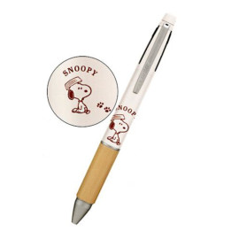 Mitsubishi Pencil Uni Jetstream 4&1 BAMBOO Ballpen & Mechanical Pencil x Kamio Japan - Peanuts Snoopy Sitting Mitsubishi Pencil Uni Jetstream 4&1 BAMBOO Ballpen & Mechanical Pencil x Kamio Japan - Peanuts Snoopy Sitting