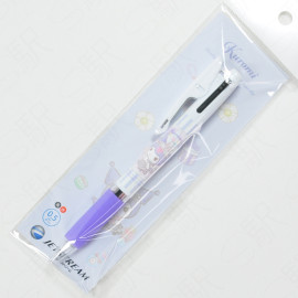 MITSUBUSHI PENCIL Uni Jetstream 0.5mm 2-Color Pen Holder with Refills x Sanrio - Kuromi