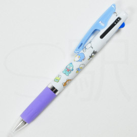 Mitsubishi Pencil Uni Jetstream 3-Color Ballpoint Pen 0.5mm x Kamio Japan - Sanrio Characters Blue [201155]