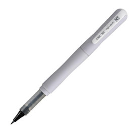 Kuretake ZIG LETTER PEN COCOIRO Extra Fine Tip Black Ink Marking Pen [‎‎LPCF010-02] Fog Gray