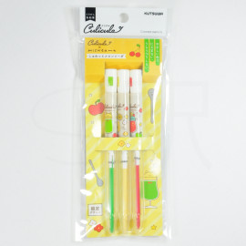 Mizutama x Culicule Kuridashi Colored Pencil Set [MU008D-550] - Shuwatto Melon Soda
