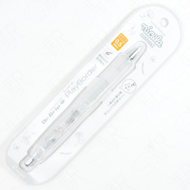 PILOT Dr. Grip CL Play Border 0.5mm Mechanical Pencil x Nicola [HDGCL-5N24-W] - White
