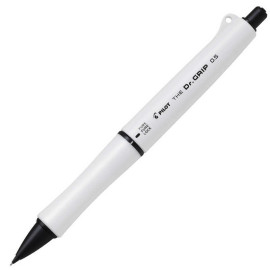 PILOT The Dr. Grip Mechanical Pencil Black Accent [HTDGB-15-MW] - Matte White