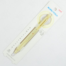Mitsubishi Pencil Kurutoga KS Mechanical Pencil 0.5mm [M5KS1P.27] - Cream Yellow