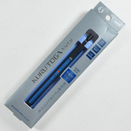 Mitsubishi Pencil Kurutoga Metal 0.5mm [M5KH1P.10] - Silent Blue
