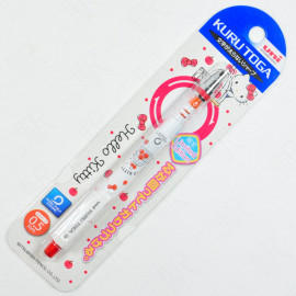 Mitsubishi Pencil Kurutoga Mechanical Pencil 0.5mm x Sanrio - Hello Kitty Apple