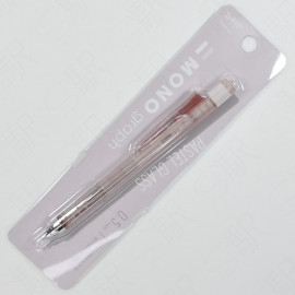 Tombow MONO Graph Mechanical Pencil 0.5mm Pastel Glass Series [DPA-149B] - Glass Brown