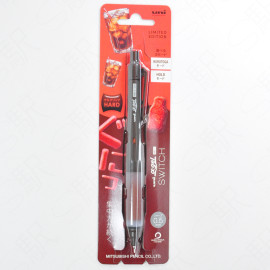 Mitsubishi Pencil Uni Alpha Gel Switch 0.5mm Mechanical Pencil [M51009GG1P.CB] Cola Brown