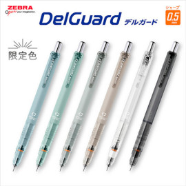 Zebra DelGuard Mechanical Pencil 0.5mm Matte and Light Grayish Color - Matte Green
