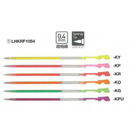 Pilot Hi-Tec-C Coleto 0.4mm Refills "Fluorescent"