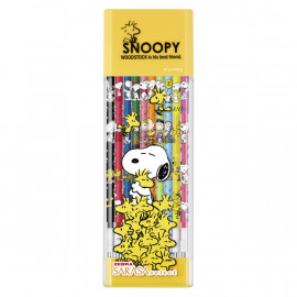 Zebra Sarasa 0.4mm/ 0.5mm Refill Set with Case x Snoopy [SE-RNJK518-SN2-Y]